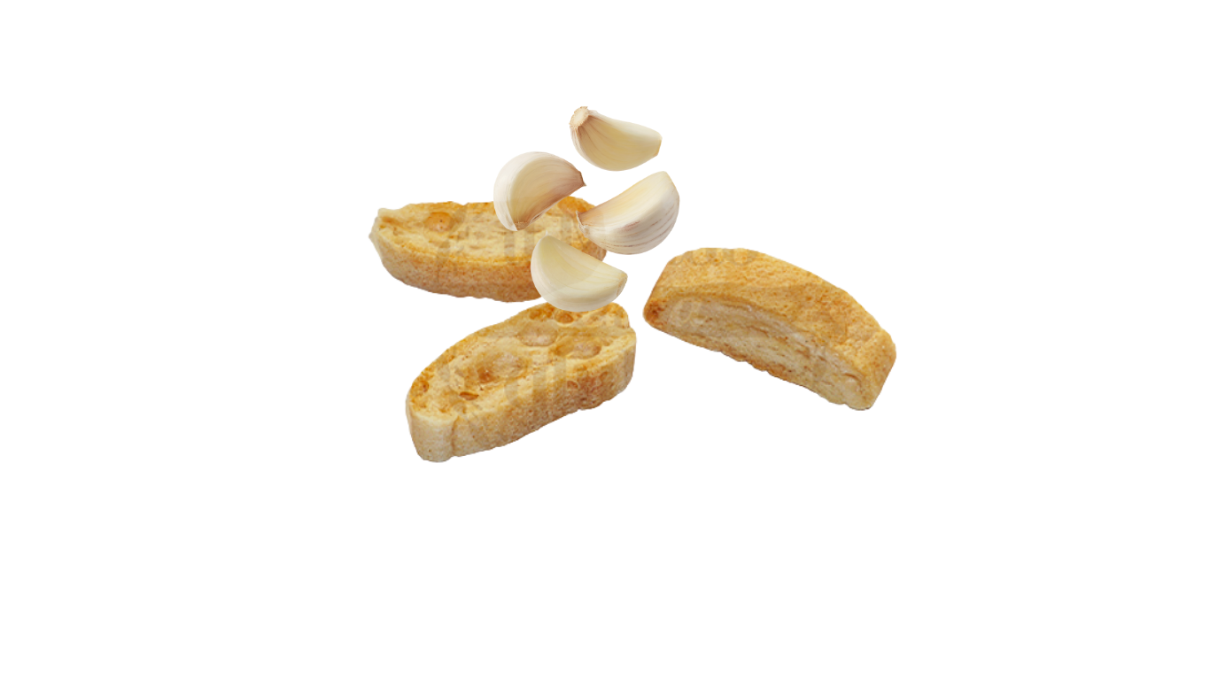 Crostì mit Knoblauch – Glutenfrei🧄🥨