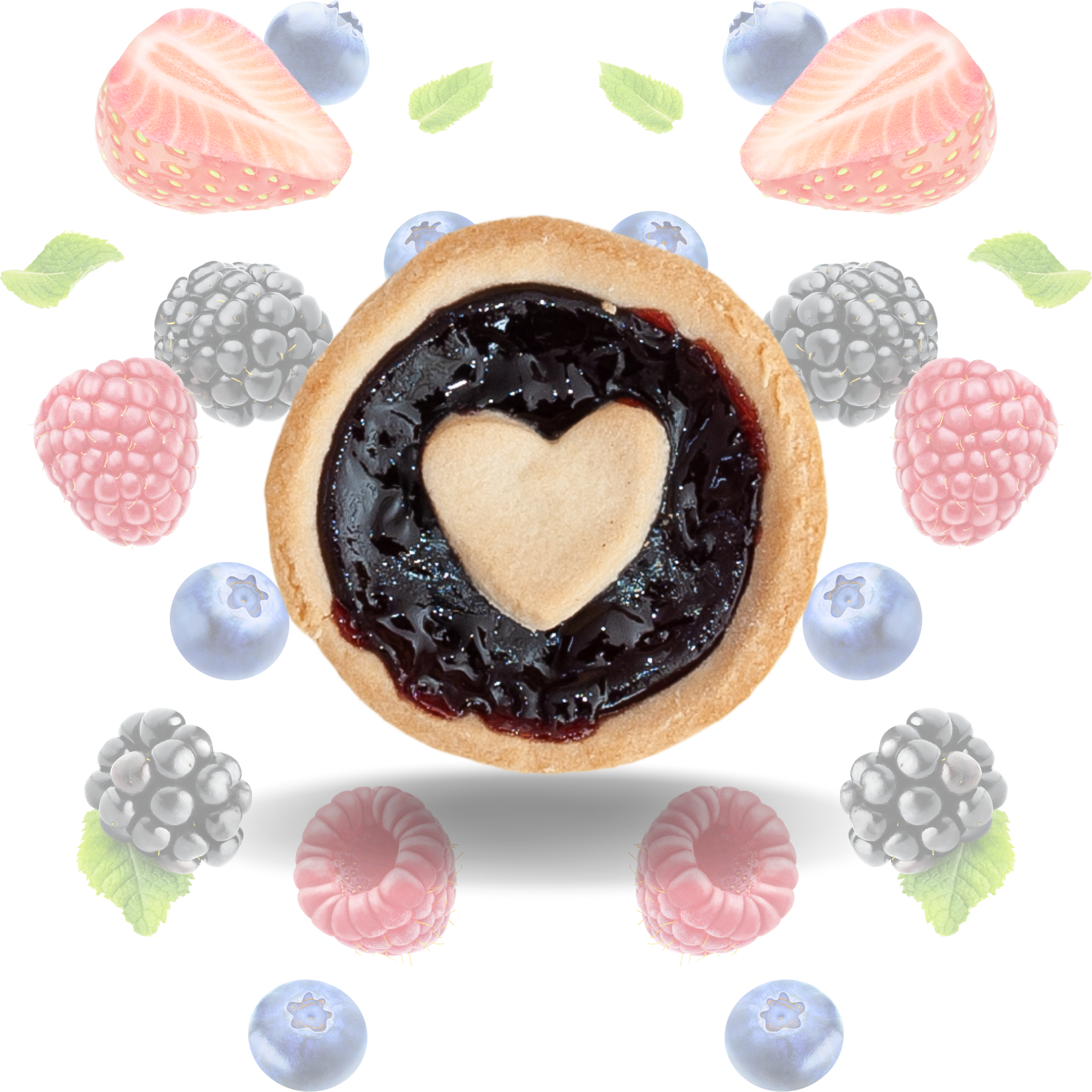 ⭐ Waldfrucht-Crostatina – Gluten- & Laktosefrei 🫐🥧