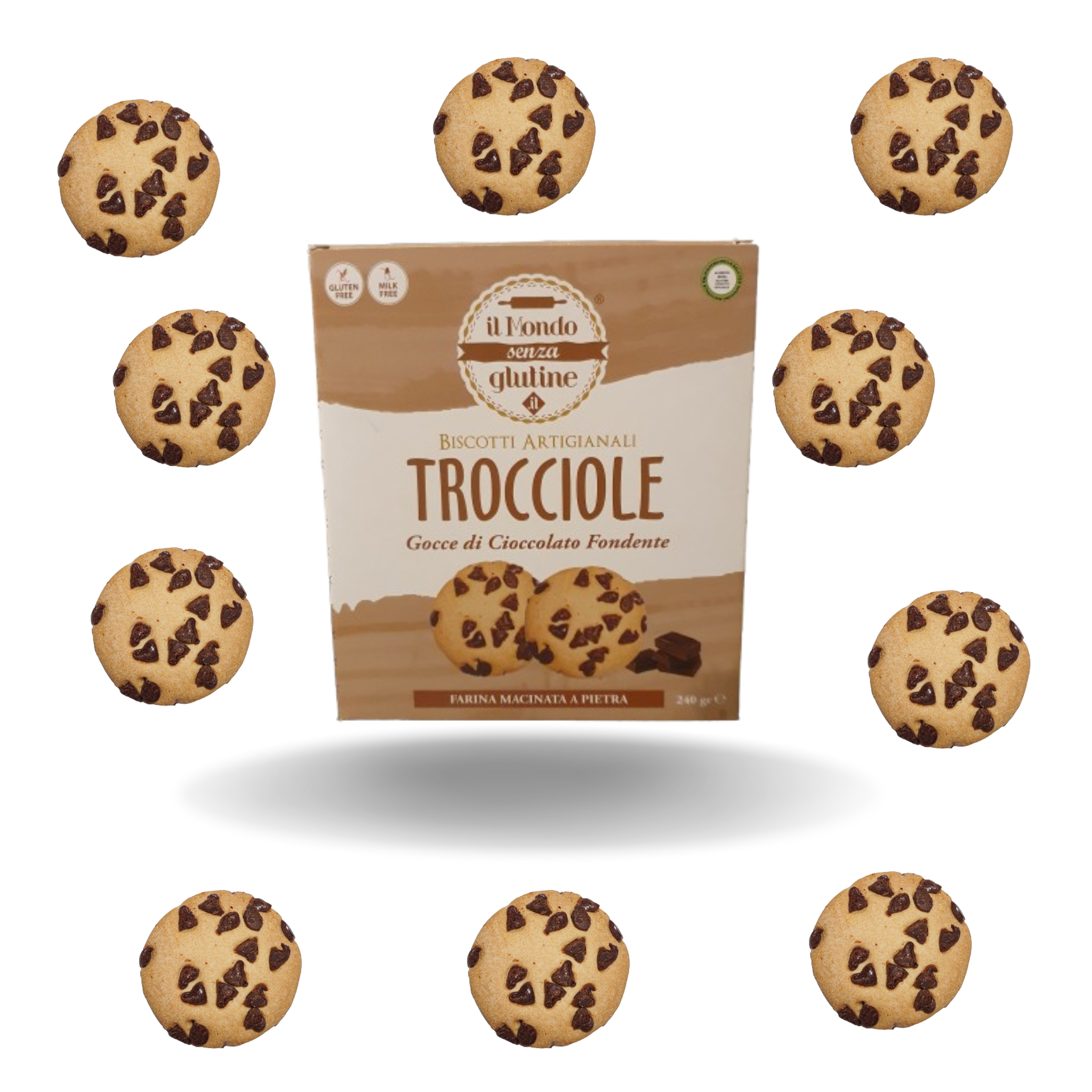 Trocciole mit Schokotropfen – Gluten- & Milchfrei 🍪🍫