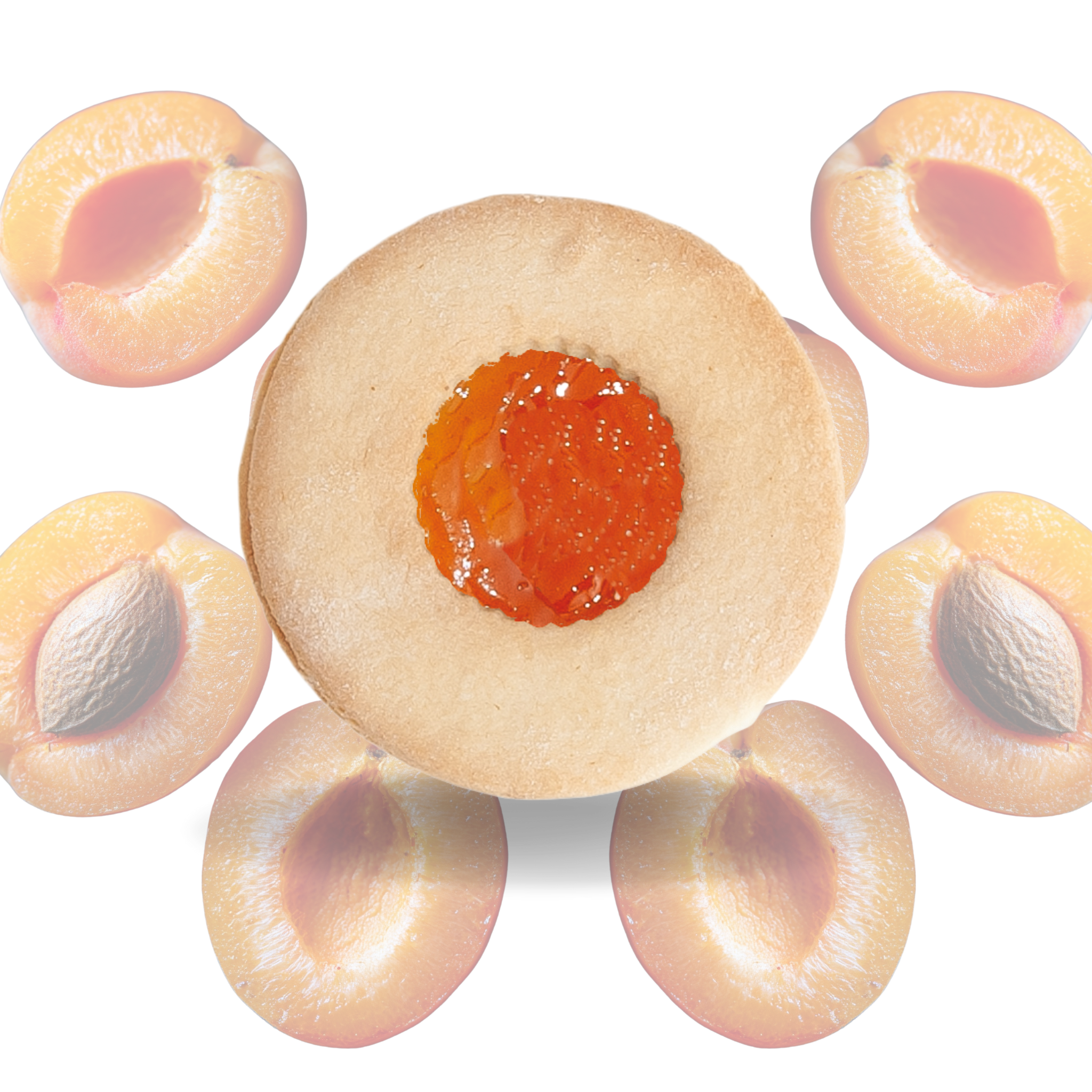 Occhio di Bue mit Aprikose – Gluten- & Milchfrei 🍪🍑